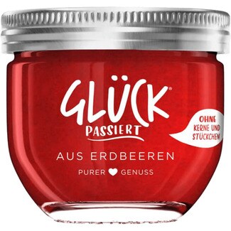 Gluck Doce de Puré de Morango frasco 230 g