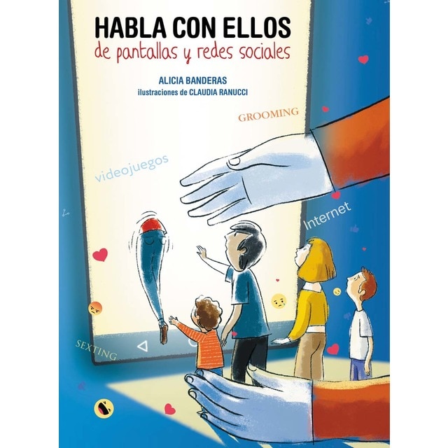 Habla con ellos de pantallas y redes sociales (Tapa blanda con solapas)
