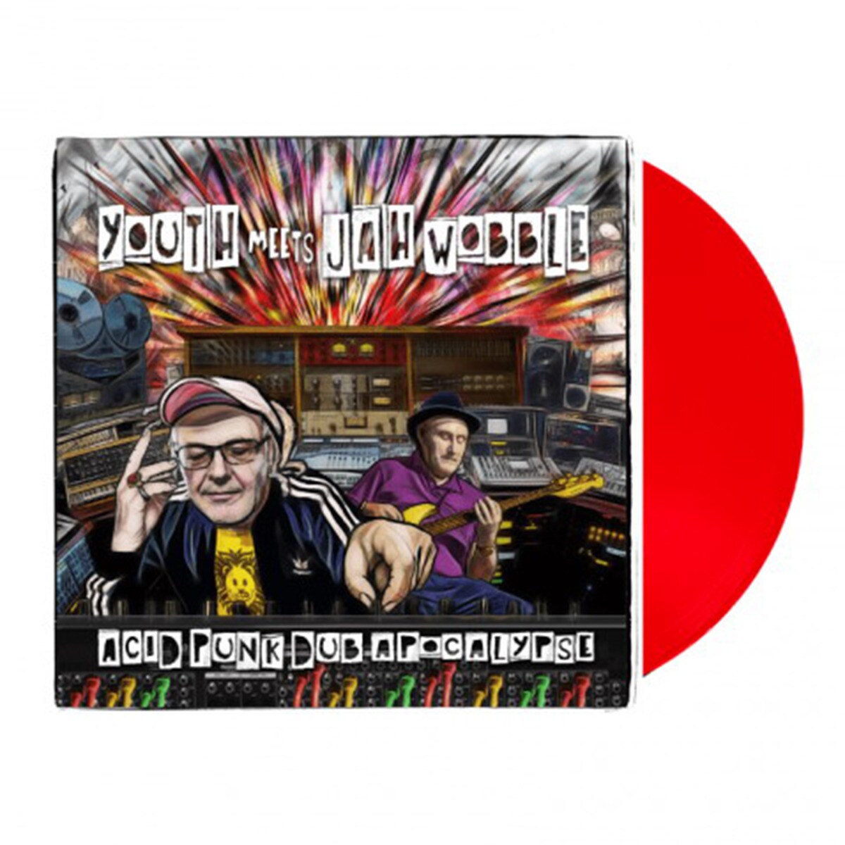 Acid Punk Dub Apocalypse (Edição Color) (LP-Vinil) Vermelho-2