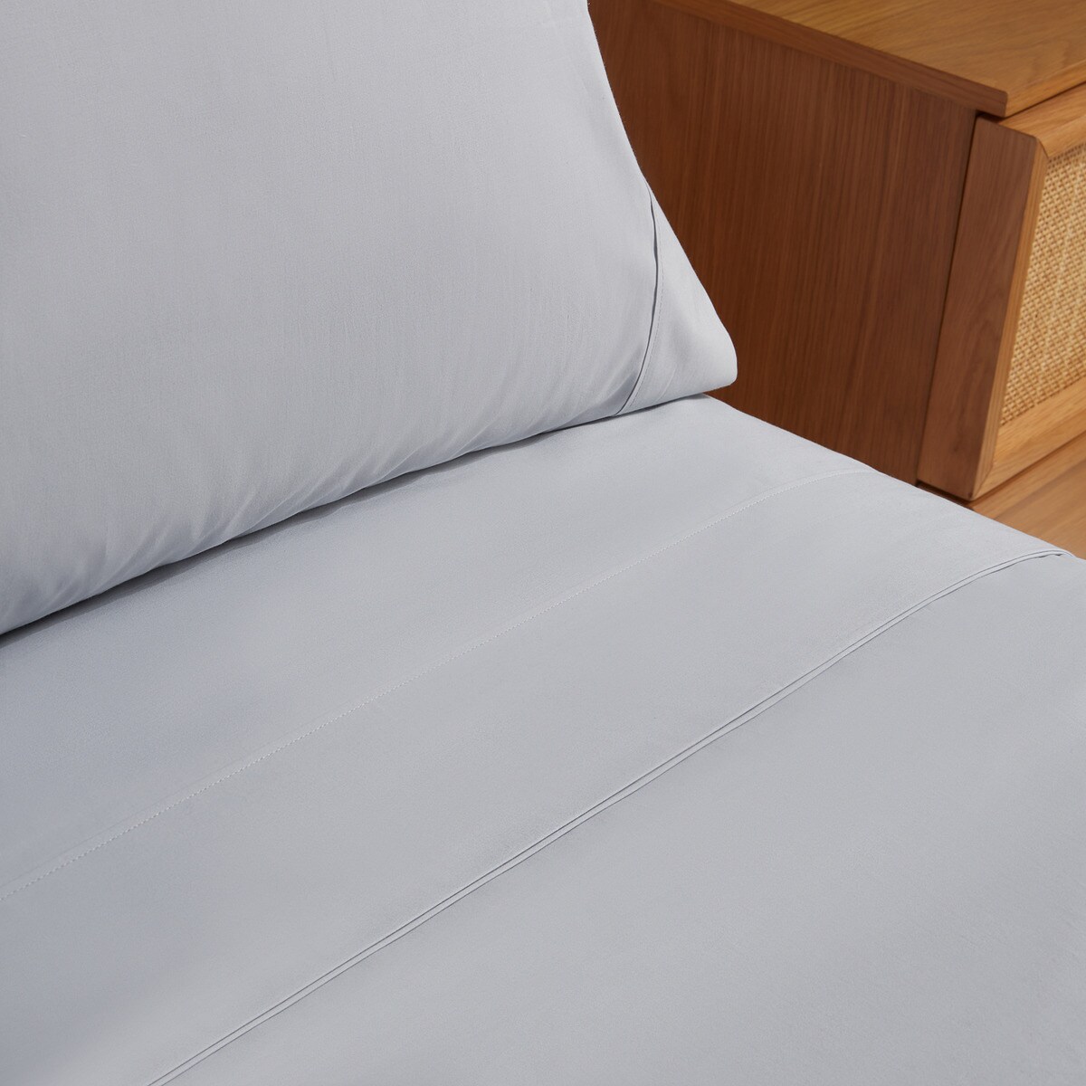 Lençol de cima Cotton Percal El Corte Inglés Pérola-3