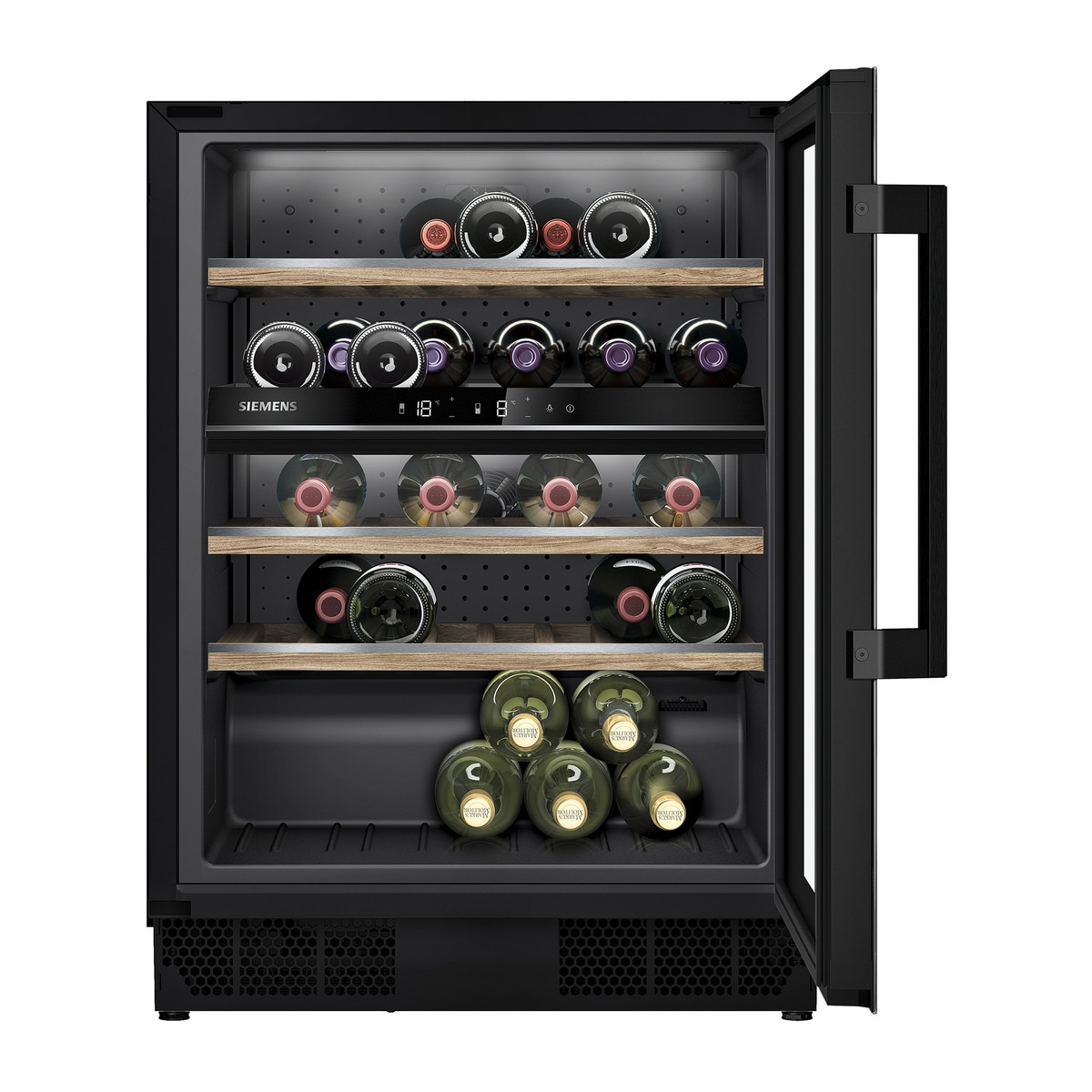 Siemens – Vinoteca integrable Siemens para 44 botellas – KU21WAHG0.