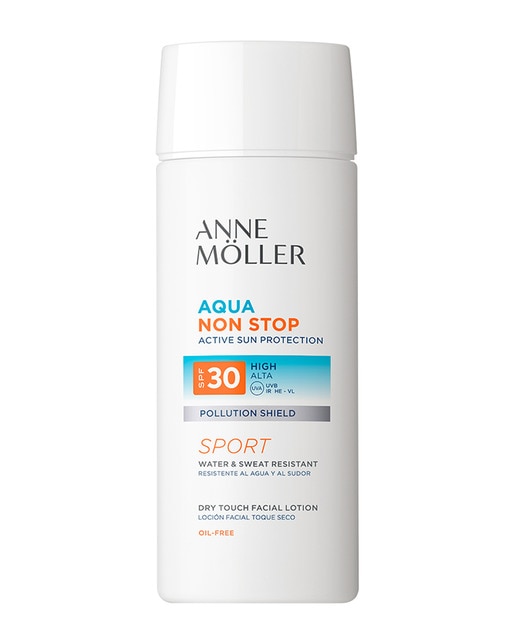 Loción Facial Toque Seco Non Stop Aqua SPF30 75 ml Anne Möller