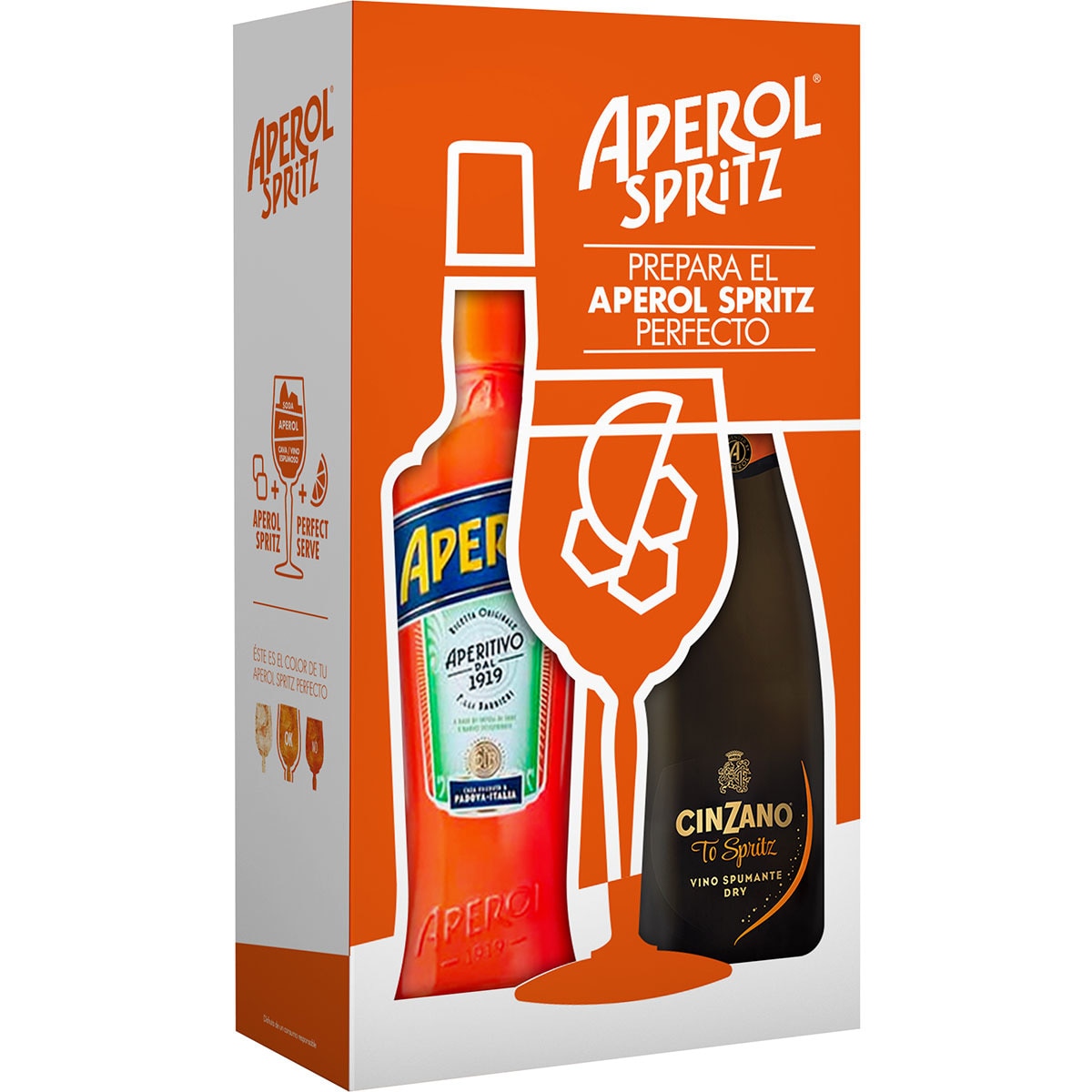 Comprar Spritz Aperitivo + Vino Espumante Cinzano Pro-Spritz Estuche 2 ...