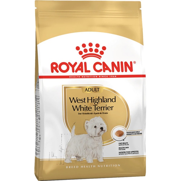 Royal canin west top highland terrier dog food