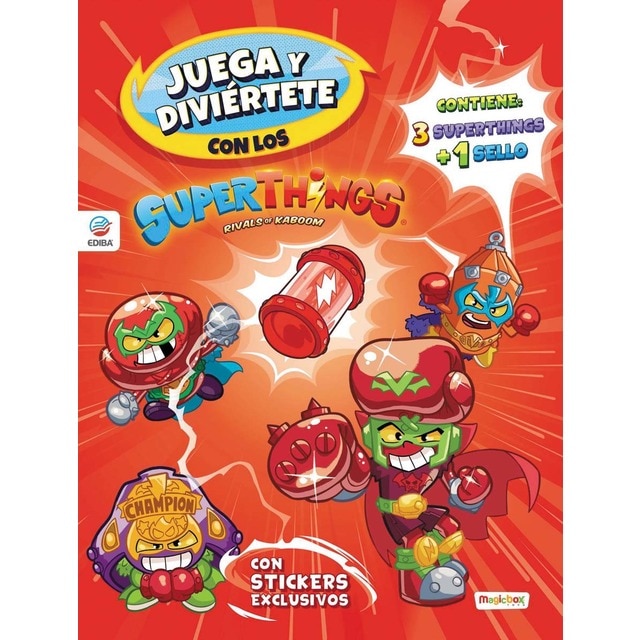 Juega y diviértete con los Superthings Guardians of Kazoom (Tapa blanda)