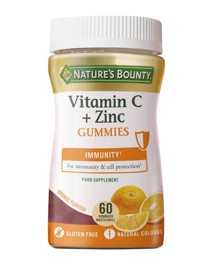61 Gummies Vitamina C + Zinc Nature's Bounty