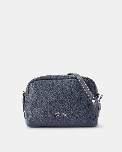 coach navy blue messenger bag