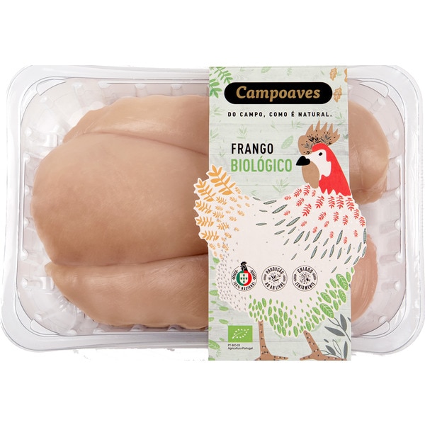Peito de Frango Bio do Campo Peso Aproximado por cuvete 650 g
