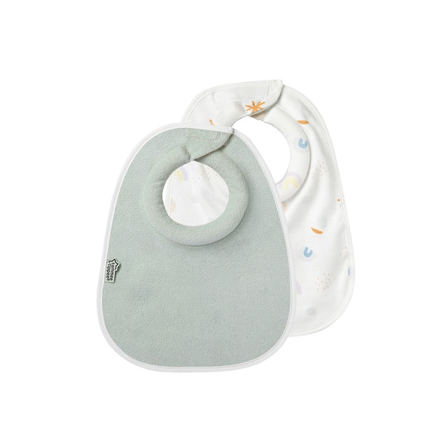 Baberos para Lactancia Comfeefit Súper Suaves y Extra Absorbentes Ajustables y Reversibles con Material Aprobado OEXO-TEX Pack de 2 Tommee Tippee