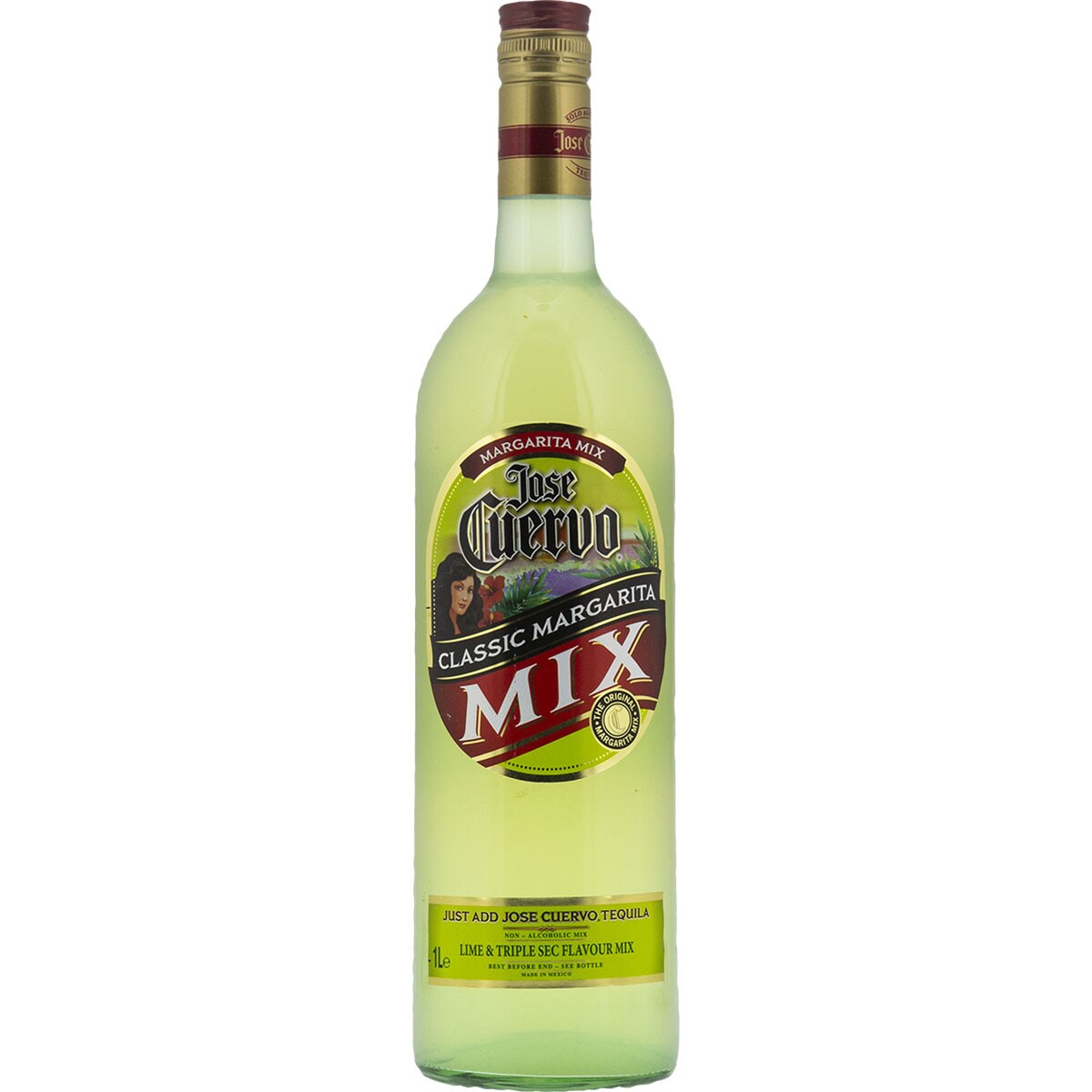 Comprar Margarita mix para añadir tequila botella 70 cl · JOSE CUERVO