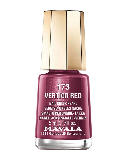 Mavala – Esmalte de uñas Vertigo Red 173 Mavala Color.