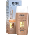medium colour facial sun cream Fusion Water SPF50 high protection doser 50 ml for all skin types