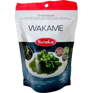 Yutaka Algas Secas Wakame embalagem 40 g