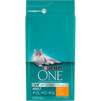 Purina One Ração para Gato Adulto de Frango embalagem 6 kg