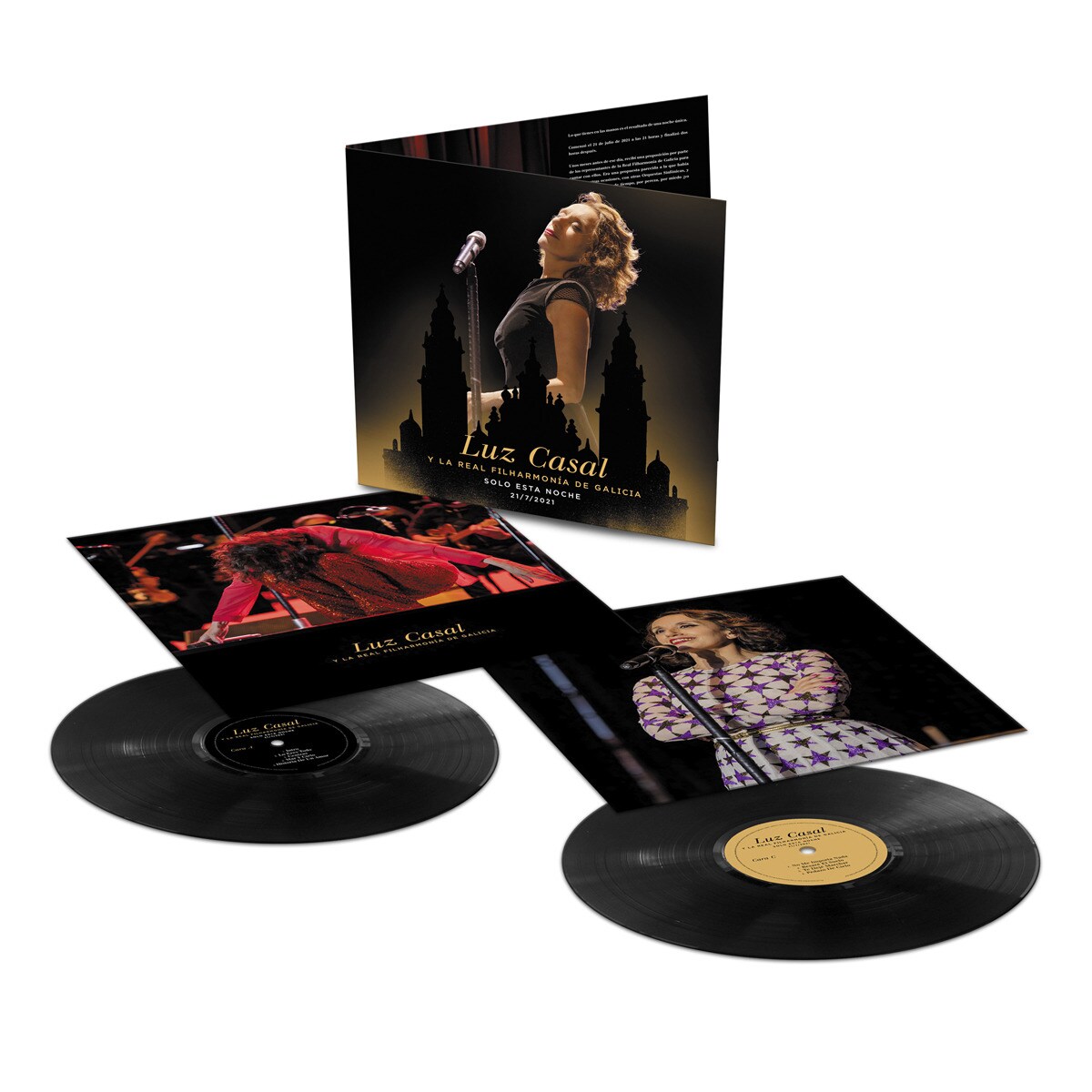 Luz Casal & La Real Filharmonía de Galicia Solo esta Noche 21-07-21 (2 LP-Vinil) 2