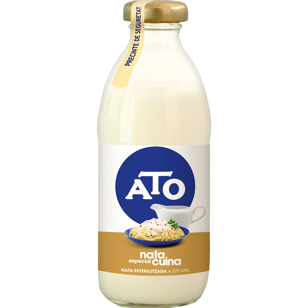 Sterilised single cream 18 fat for cooking bottle 185 ml · ATO · Supermercado El Corte Inglés Sterilised single cream 18 fat for cooking bottle 185 ml · ATO · Supermercado El Corte Inglés