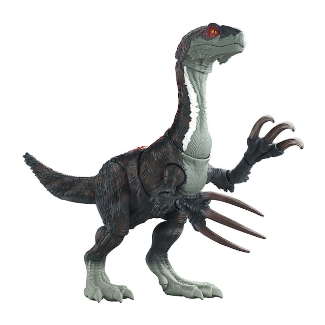Figura de juguete Dinosaurio Therizinosaurus escapista con sonido Dino Escape Jurassic World