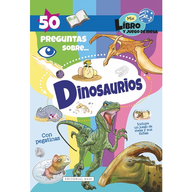 50 preguntas sobre& Dinosaurios (Tapa blanda)