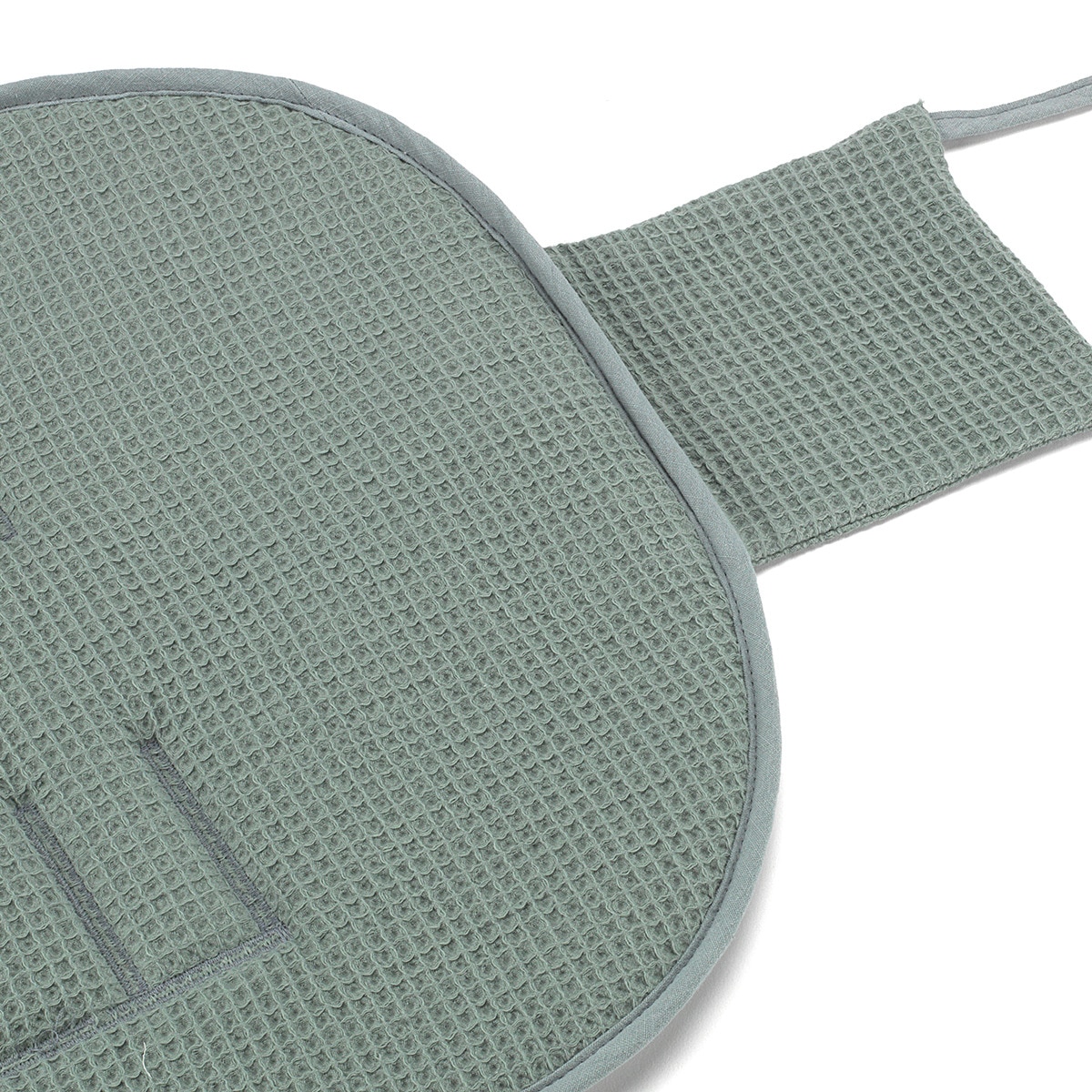 Colchoneta para silla waffle Garden Verde-3