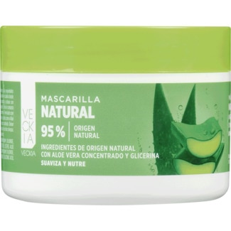 Veckia Máscara Capilar 95% Natural de Aloe Vera embalagem 300 ml