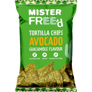 MISTER FREE'D guacamole tortilla chips bag 135 g