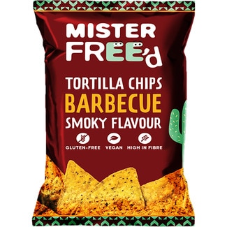MISTER FREE'D barbecue tortilla chips bag 135 g