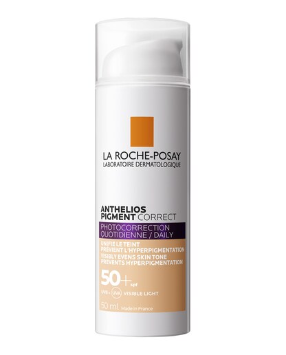 Crema Fotocorrección Anthelios Pigment Correct SPF50+ 50 ml La Roche Posay