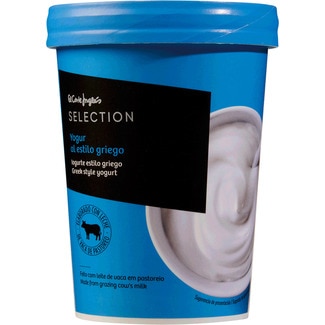 El Corte Inglés Selection Iogurte Estilo Grego embalagem 500 g