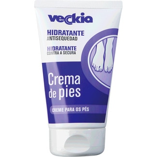 Veckia Creme para os Pés Hidratante Contra a Secura embalagem 125 ml