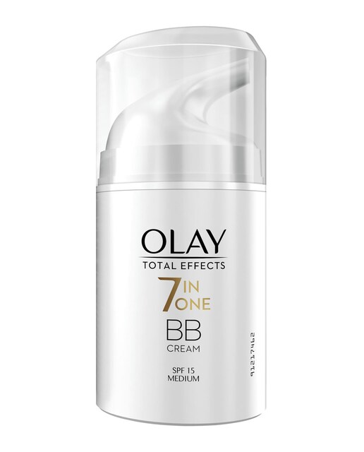 Olay – BB Cream antiedad Total Effects 7 en 1 SPF 15 tono medio a oscuro Olay.