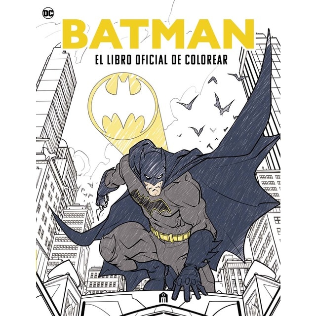 BATMAN. EL LIBRO OFICIAL DE COLOREAR (Tapa blanda)