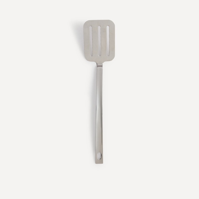 El Corte Inglés Monoblock stainless steel slotted spatula