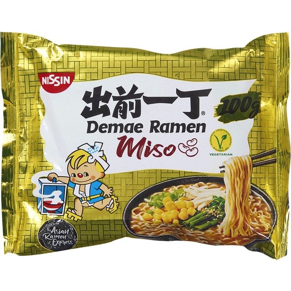 Sopa Miso Demae Ramen embalagem 100 g