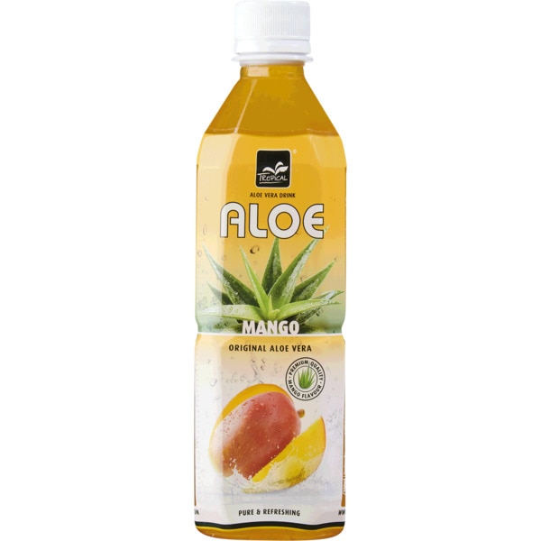Bebida de Aloe Vera e Manga embalagem 500 ml