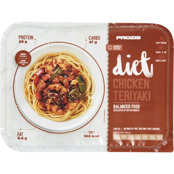 Frango Teriyaki embalagem 310 g