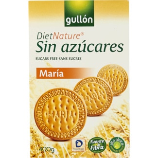 Gullón Bolachas Maria sem Açúcar embalagem 400 g