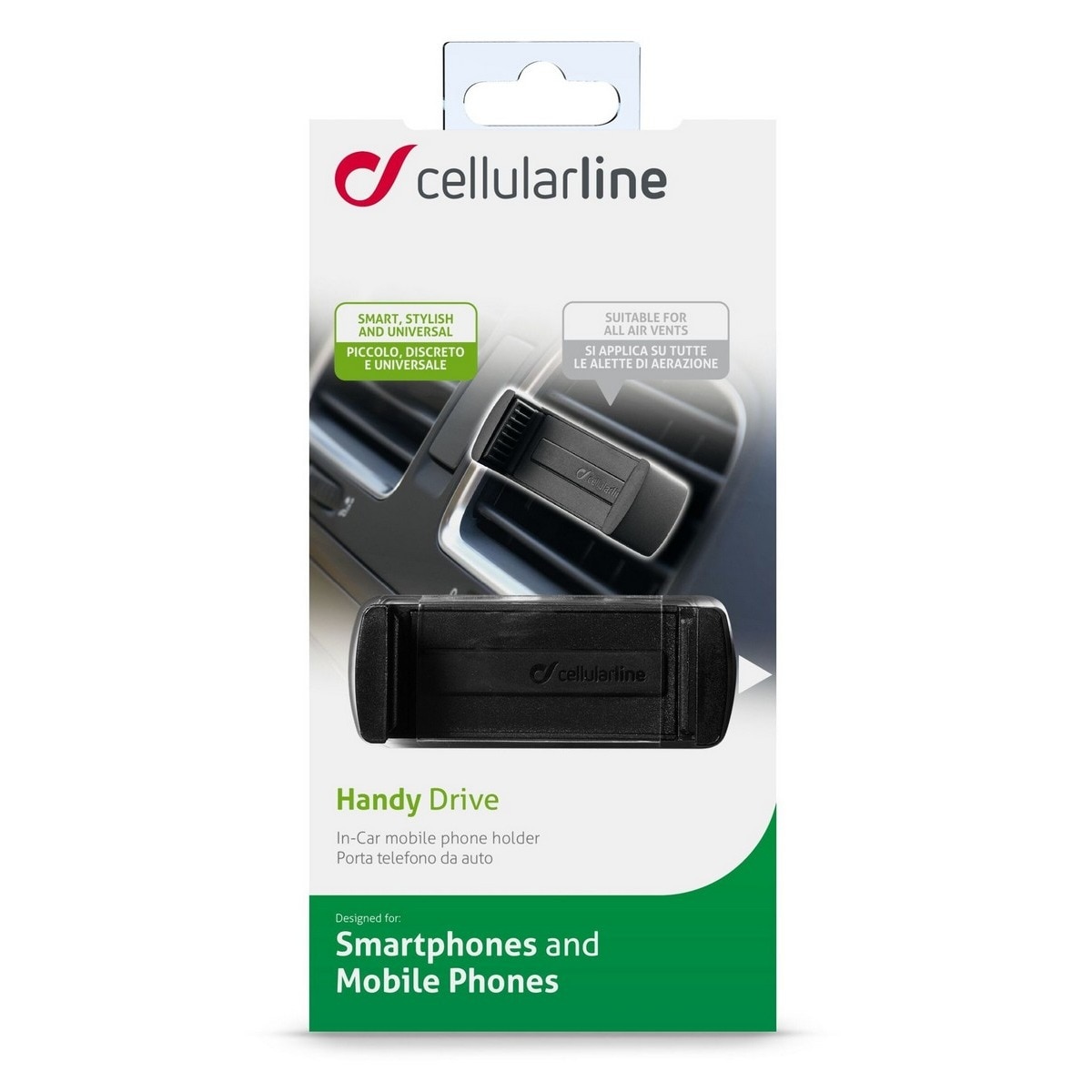 Suporte de Automóvel Handy Drive para Smartphones Universal Preto-2