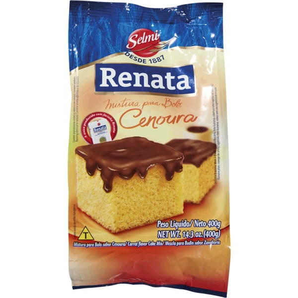 Bolo de Cenoura para Misturar embalagem 400 g