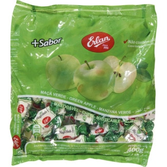 Erlan rebuçados de Maçã Verde embalagem 400 g