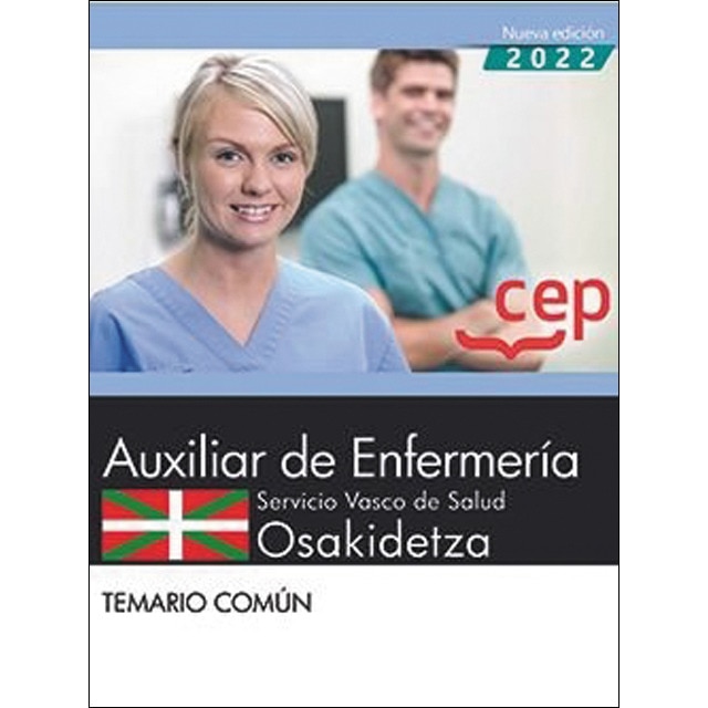 Auxiliar Enfermería. Servicio vasco de salud-Osakidetza. Test Común