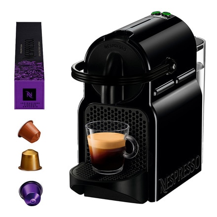 Cafetera de cápsulas automática Nespresso DeLonghi Inissia EN.80B Black  para cápsulas Nespresso Original