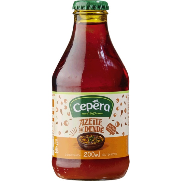 Azeite Dende frasco 200 ml