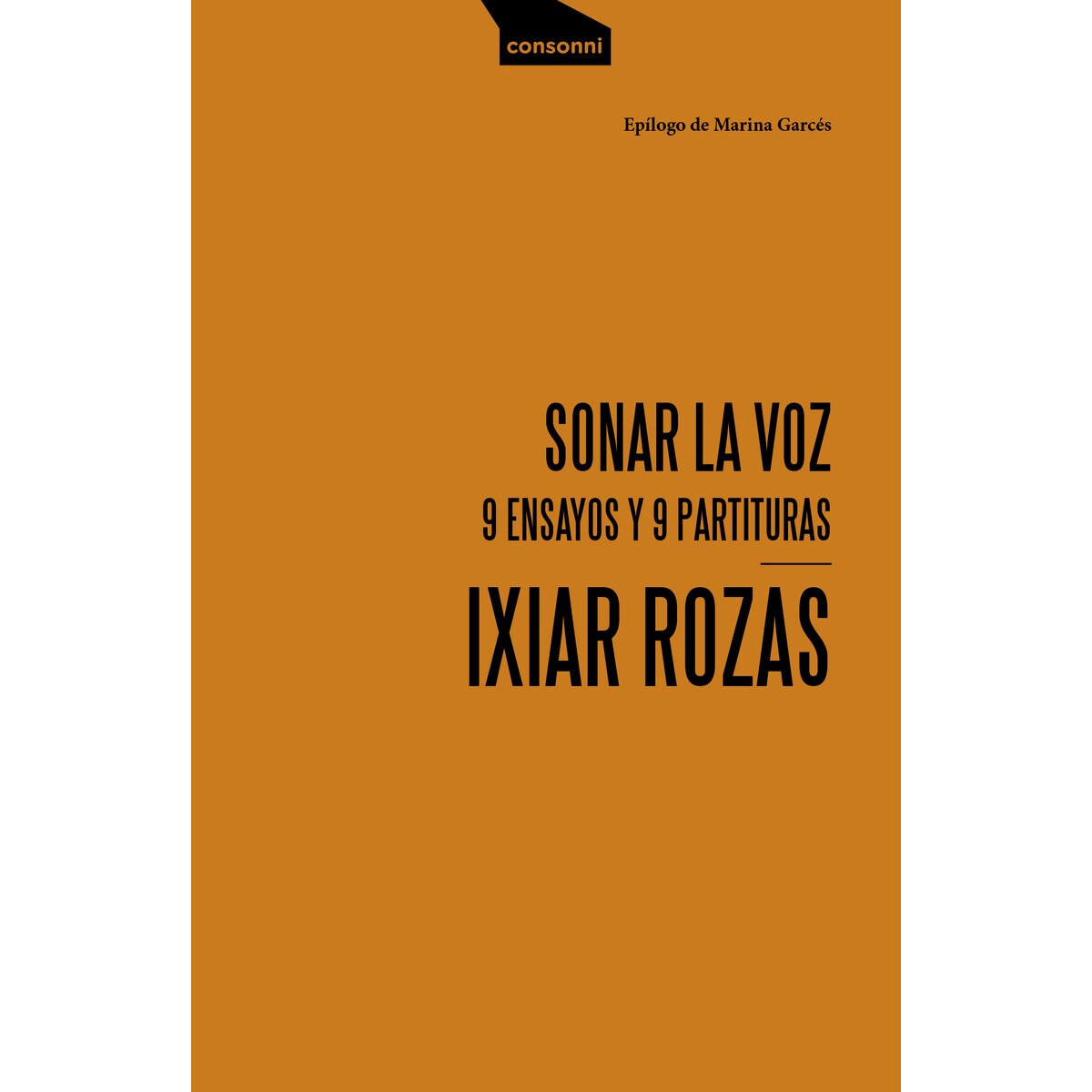 Imagem 0 de Sonar la voz: 9 ensayos y 9 partituras(Tapa blanda)