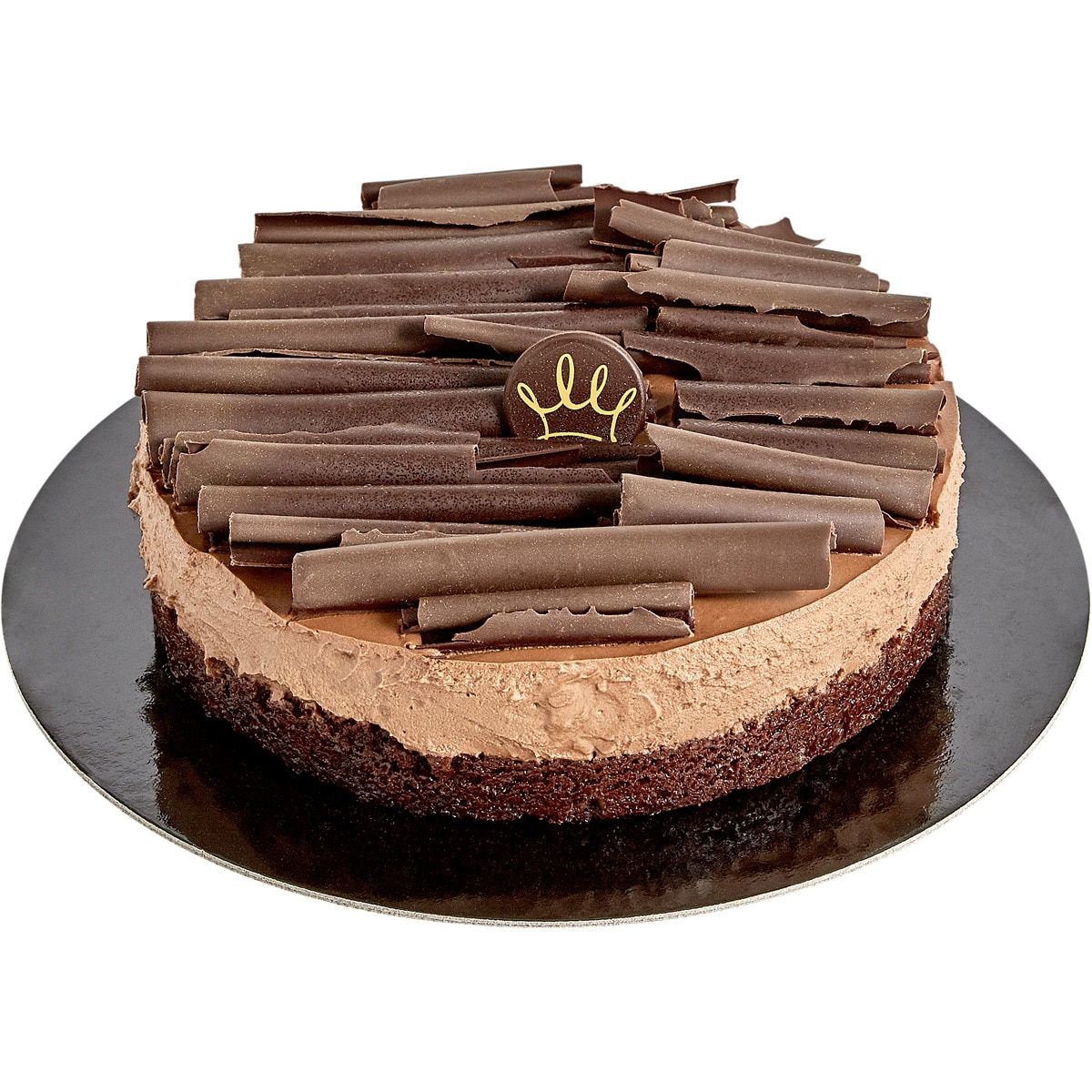 Tarta mousse de chocolate 68 raciones unidad 730 g peso aproximado · LA PASTELERIA EL CORTE