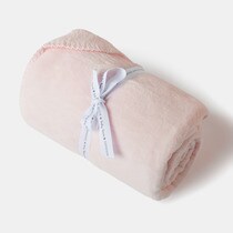 Cotton Juice Baby Home pink Microvelour Blanket