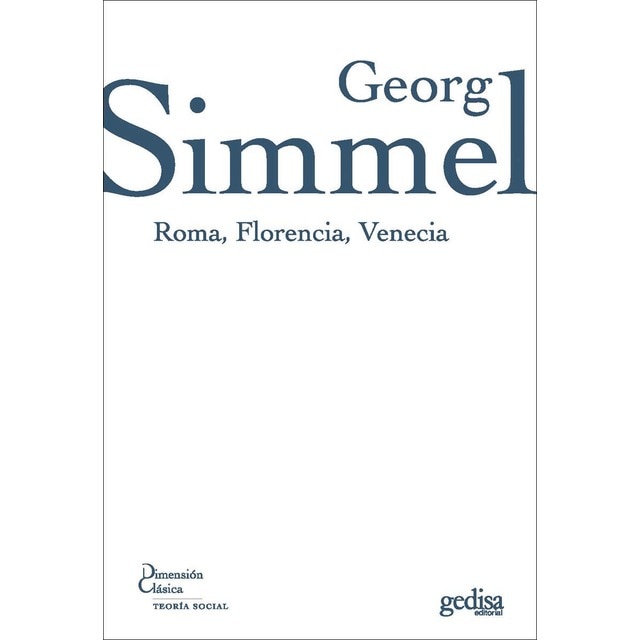 Roma, Florencia, Venecia (Tapa blanda con solapas)