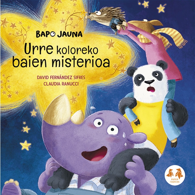 Urre koloreko baien misterioa. Bapo jauna (Tapa blanda)