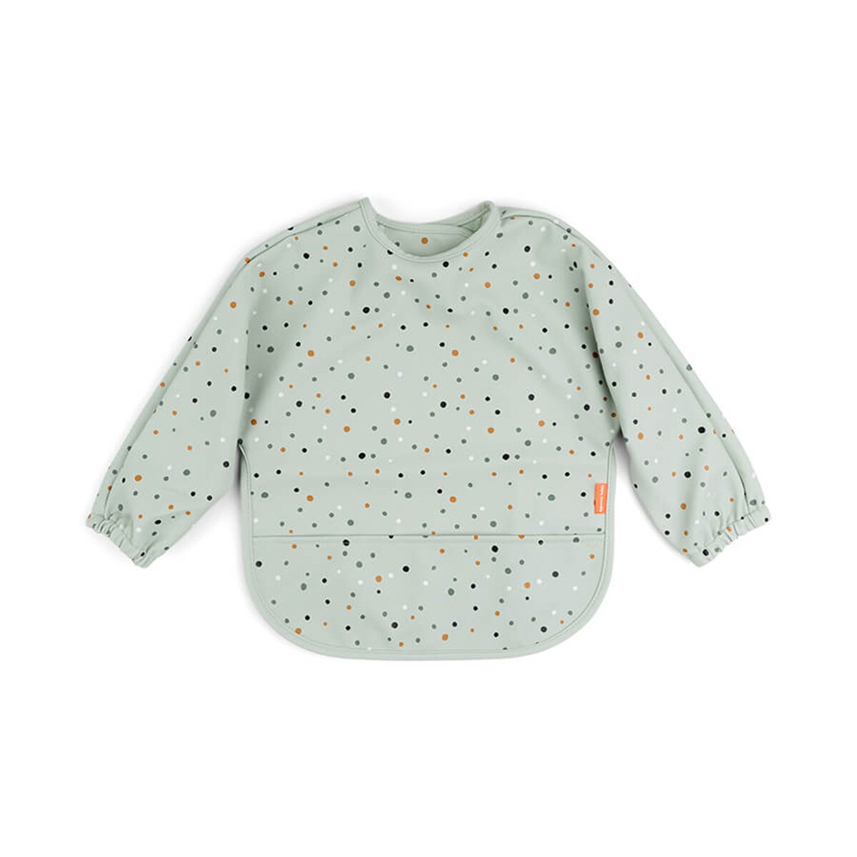 Imagem 0 de Babete Impermeável Done by Deer com bolso e mangas Happy dots