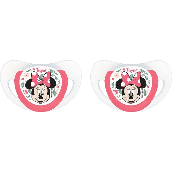 TIGEX chupete Disney Minnie Mouse 6 -18 m blister 2 unidades