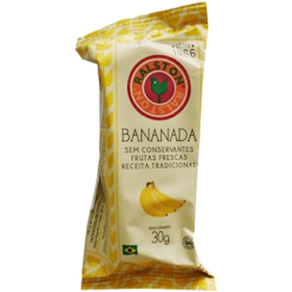 Fruta Bananinha Receita Tradicional embalagem 30 g